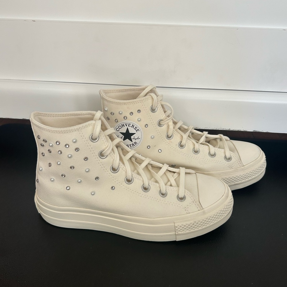 Converse Off-White High-Top Women's Sneakers